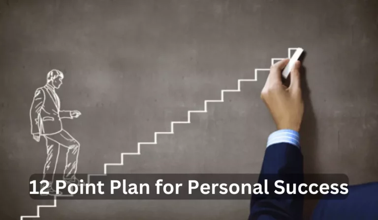 12 Point Plan for Personal Success
