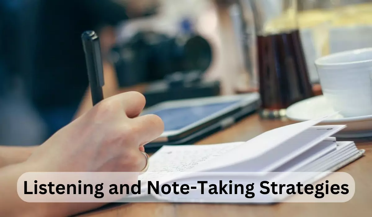 Listening Note-Taking methods / strategies - Academic English UK