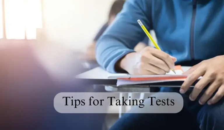 Tips for Taking Tests