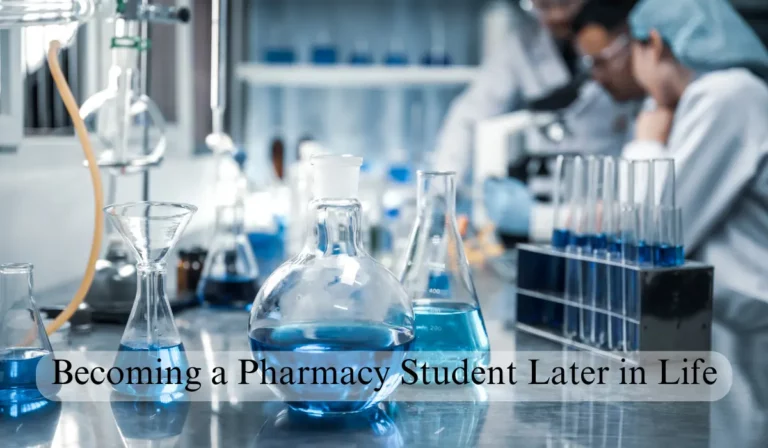 Becoming a Pharmacy Student Later in Life