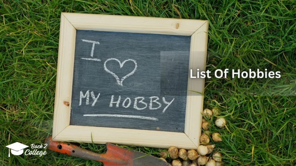 List Of Hobbies