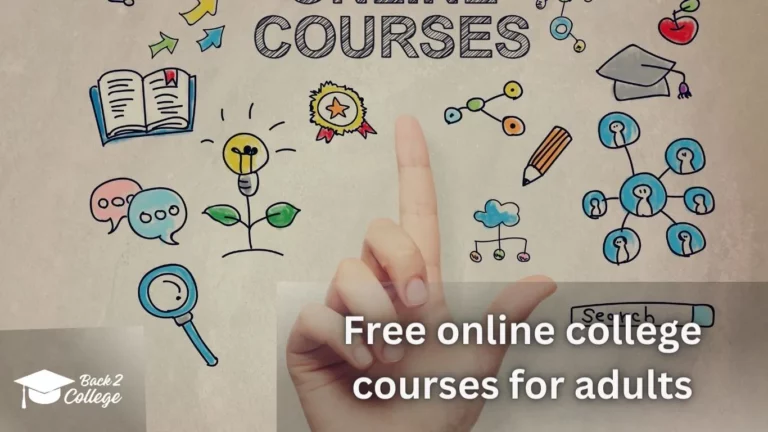 free online college courses for adults