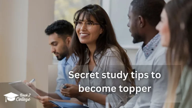 secret study tips to become topper